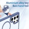 Matte Simple Solid Color Suitable Magnetic Phone Case For Samsung Galaxy S21 S22 S23 S24 Ultra Plus Wireless Charge Phone Covers