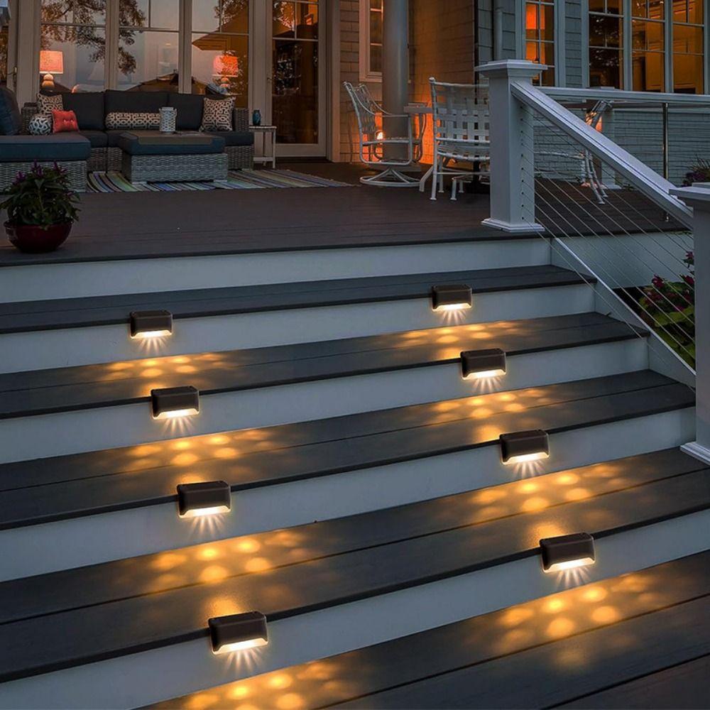 Waterproof LED Light Solar Power Outdoor Light Driveway Step Light  Fence