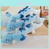 Soft And Cuddly Blue Dragon Stuffed Animal Pillow Doll For Girls