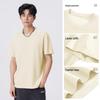 Jeanswest Men's Loose Fit Waffle Knit Short Sleeve T-Shirt