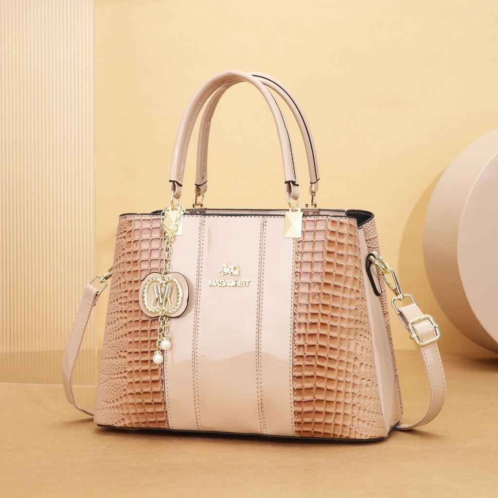 Bag women's bag 2025 new fashion women's bag simple large-capacity handbag versatile shoulder messenger tote bag