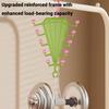 V Shaped Double-Sided Closet Organizer with 360° Rotating Space Saving