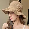Foldable Sun Hat Children's Summer UV Protection Bucket Hat Straw Hat, New Sun Hat Sun Protection Hat Women