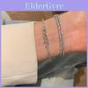 Adjustable Zircon Stone Bangle Bracelet With Geometric Design For Women Fashion Accessories
