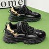 New Spring and Summer Casual Running Sports Mesh Breathable Inner Heightening Thick-soled Dad Trendy Shoes