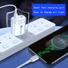 38w Typec Fast Charging Head With Dual Socket Practical Data Cable Pd20w Smartphone Direct Charging Charger