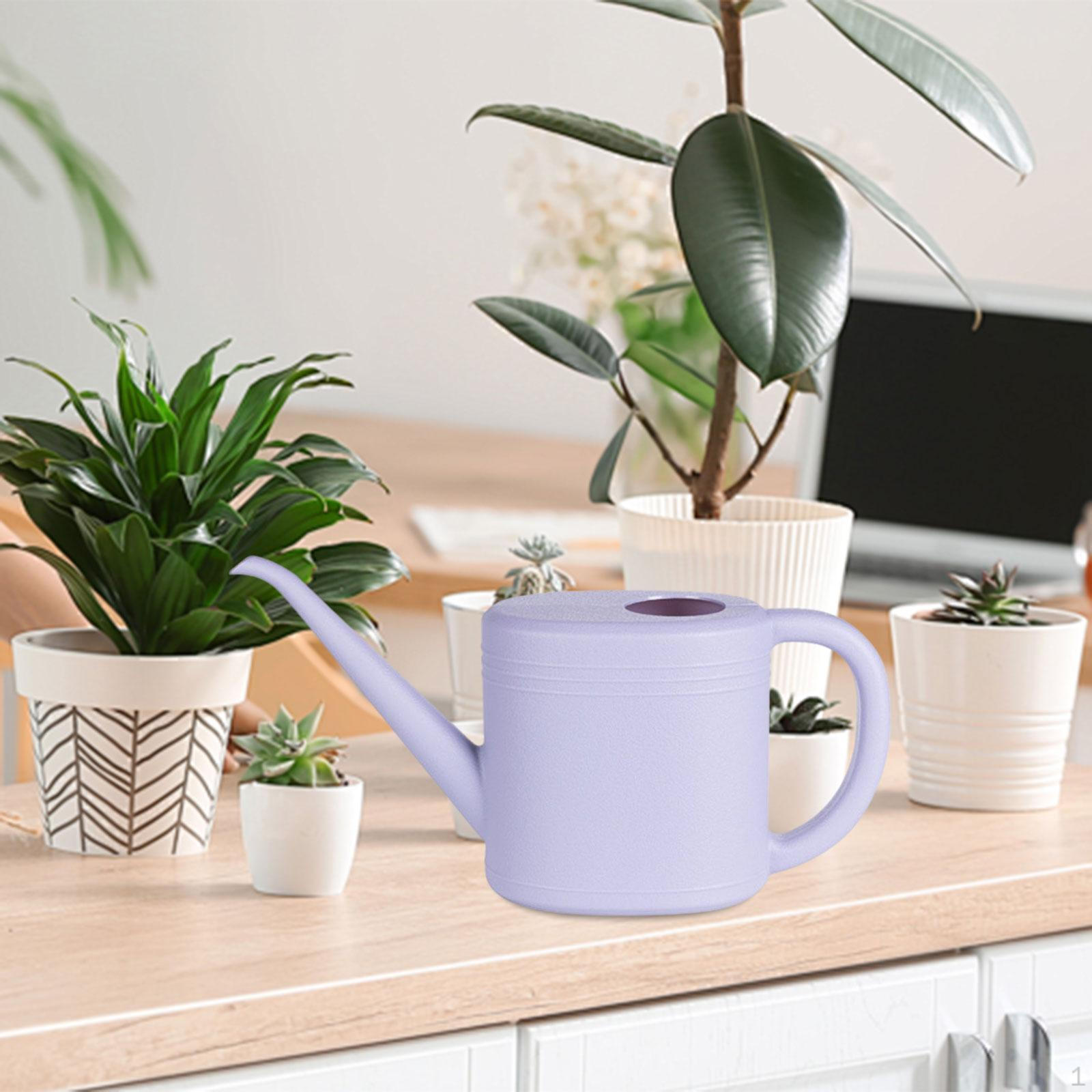 

Indoor Watering Can Easy to Use Compact Courtyard Yard Saving Effort Modern Household Ergonomic violet 1L
