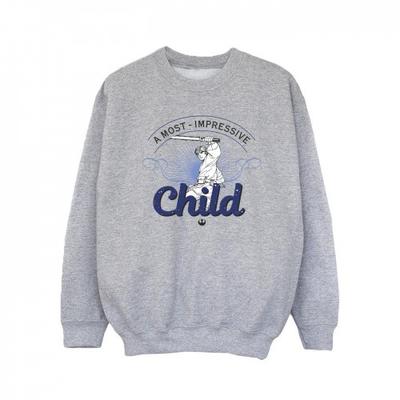 Girls A Most Impressive Child Sweatshirt
