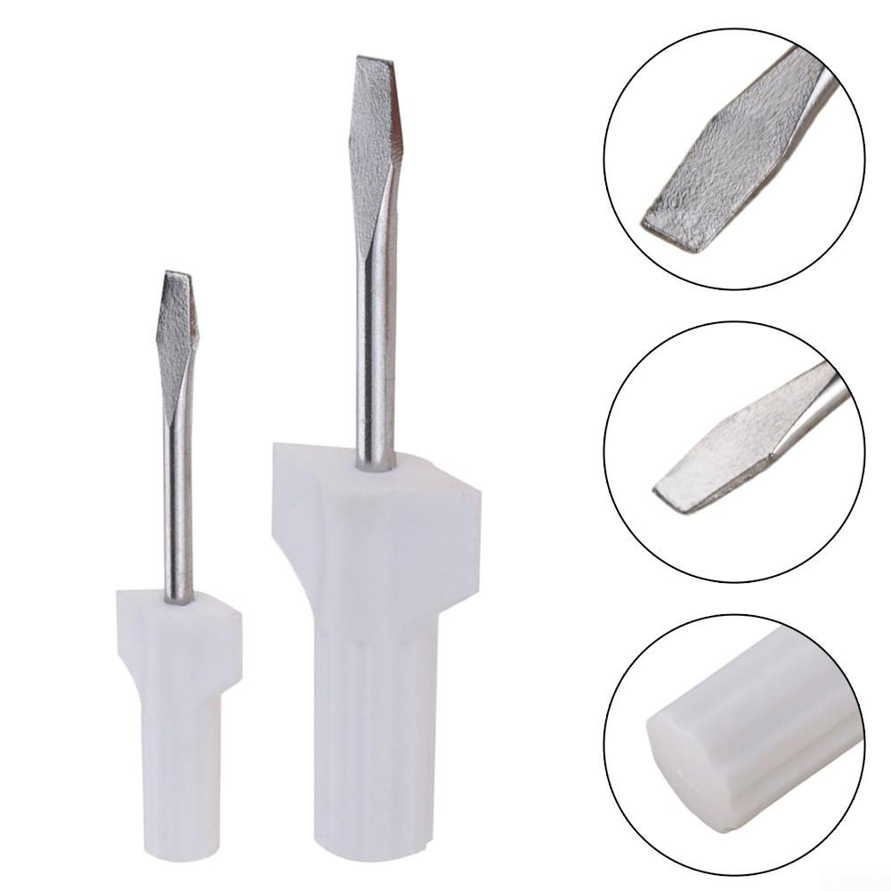 Durable Screwdriver Flathead For Singer Plastic+metal Repairing Tool