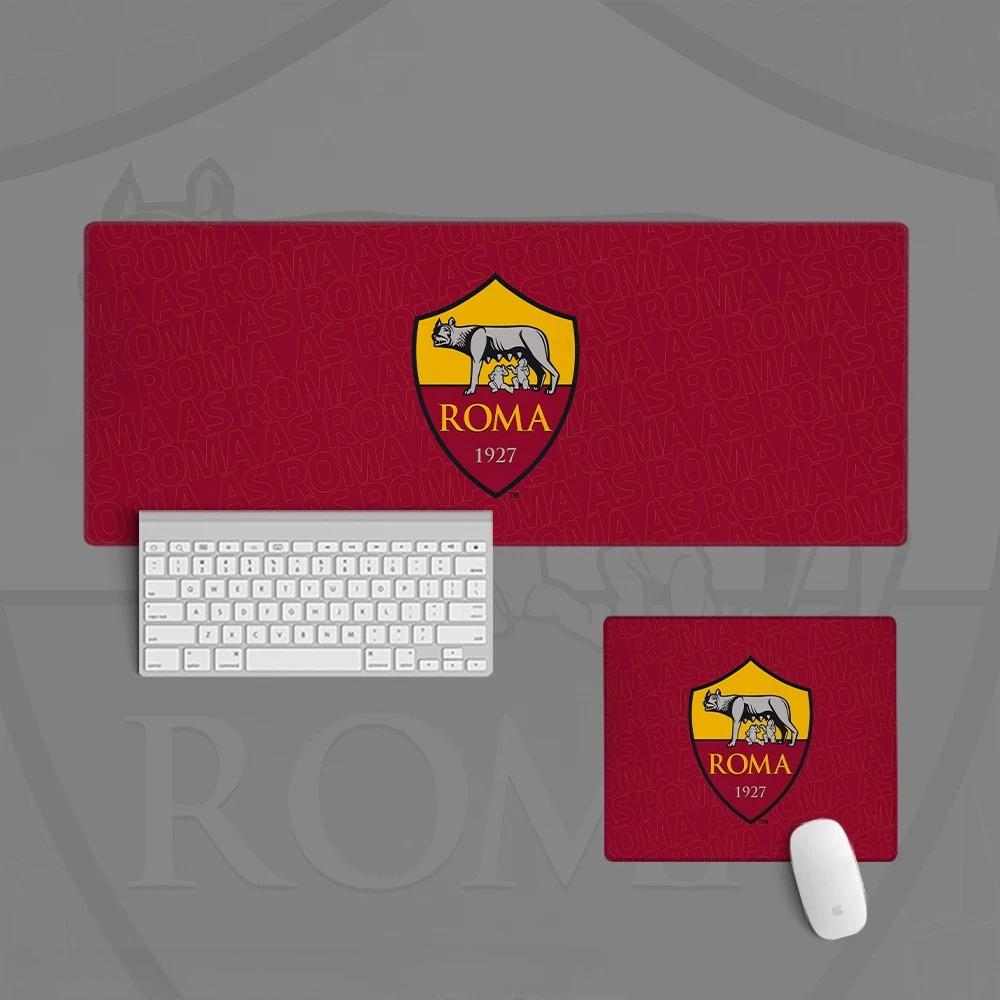 New Creative Extra Large Leather Non-slip Stain Resistant Mouse Pad Office Keyboard Table Football Fan Supplies Student Gift Roma Totti Periphery
