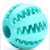 Interactive Dog Treat Dispensing Ball Toy Mental Stimulation Chewing Relief Durable Rubber Small Medium Large Breeds