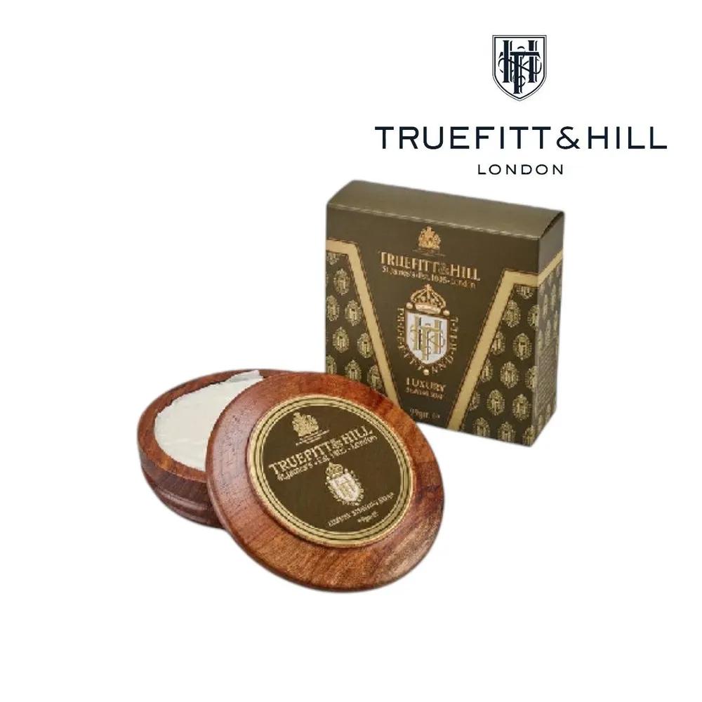 Truefitt Hill Luxury Shaving Soap in Wooden Bowl 100g