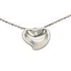 Used TIFFANY&Co. Necklace Curved Heart Silver925 4.4g Silver El Saperetti