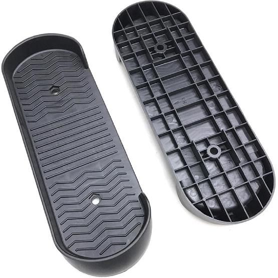 Universal Elliptical Machine Foot Pedal Non Slip Supplies Easy to Install Replacement Fitness Equipment Footboard for Household Use, 1 Pair Pedals