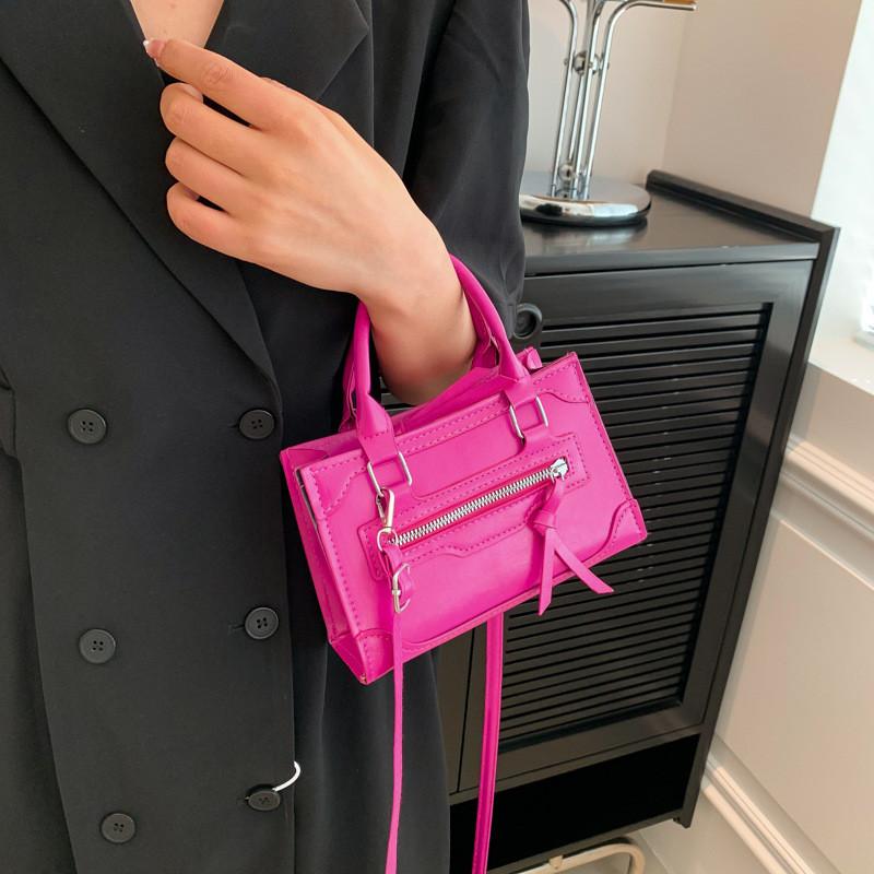 Trendy Stylish Women's Handbag Fashionable Pu Small Square Bag In Multiple Colors
