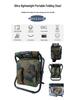 Oxford Cloth Outdoor Cooler Bag with Folding Chair for Fishing & Picnics