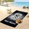 Coventry City FC Personalized Printed Beach Towel Soccer Logo Support Custom Name Text Absorbent Towel For Sport Travel Special Gift