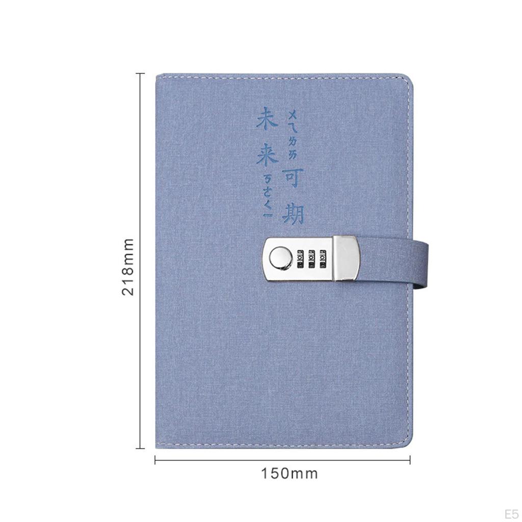 Diary with Lock Sturdy Office Supplies Locking Journal for Home Men