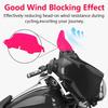 8" Rotes Motorrad-Windschild ABS Windschutzscheibe Oberverkleidung Für Harley Touring Road Glide Ultra FLTRU CVO Custom FLTR 1994-2013