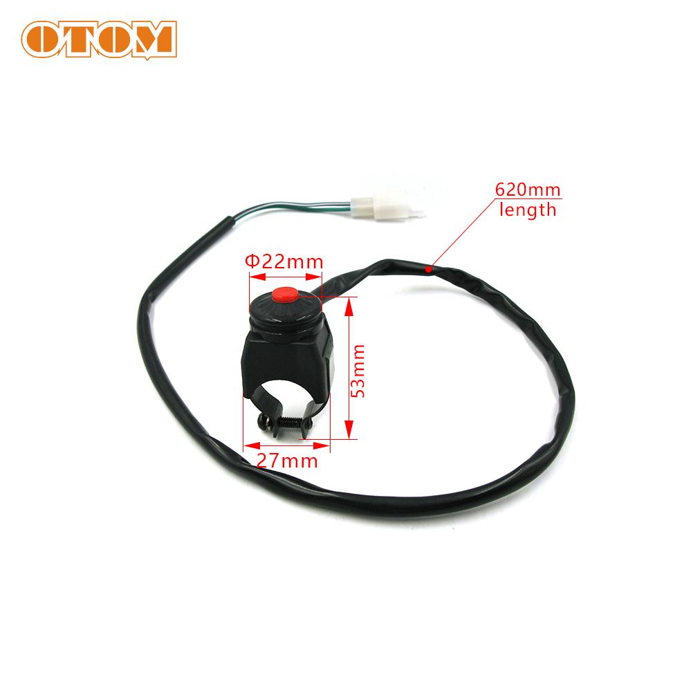 OTOM Motocross Engine Ignition Kill Switch Button Horn Start  For KTM SXF HUSQVARNA FC TE 250 300 350 EXC EXCF SX 22mm Handlebar