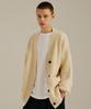 GOLDEN SUNSHINE Wool Over Bulky Knit Cardigan_Ivory