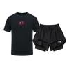 Li Ning Fitness Sets Men's Crew Neck Moderate GKMB-YHST199+LSKT607