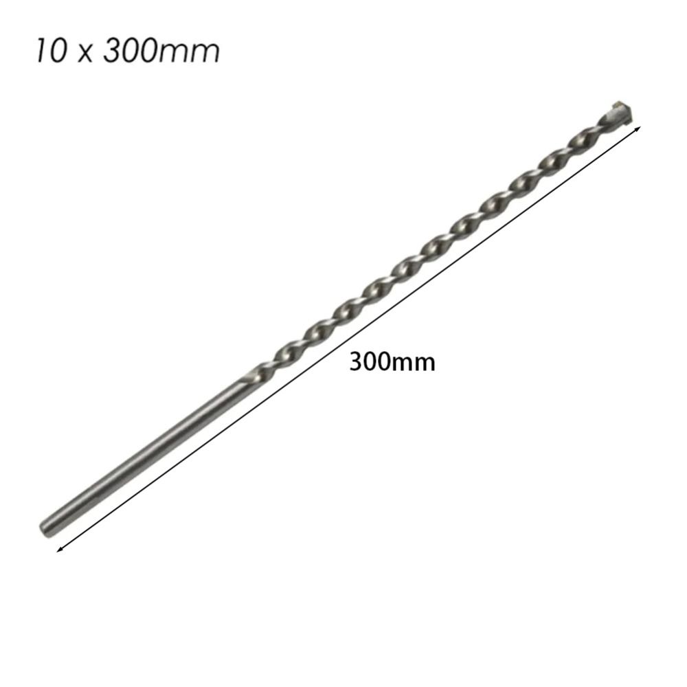 1Pcs Triangle Shank Impact Drill Bit Penetrating The Wall Twist Drill Bit  For Masonry Concrete