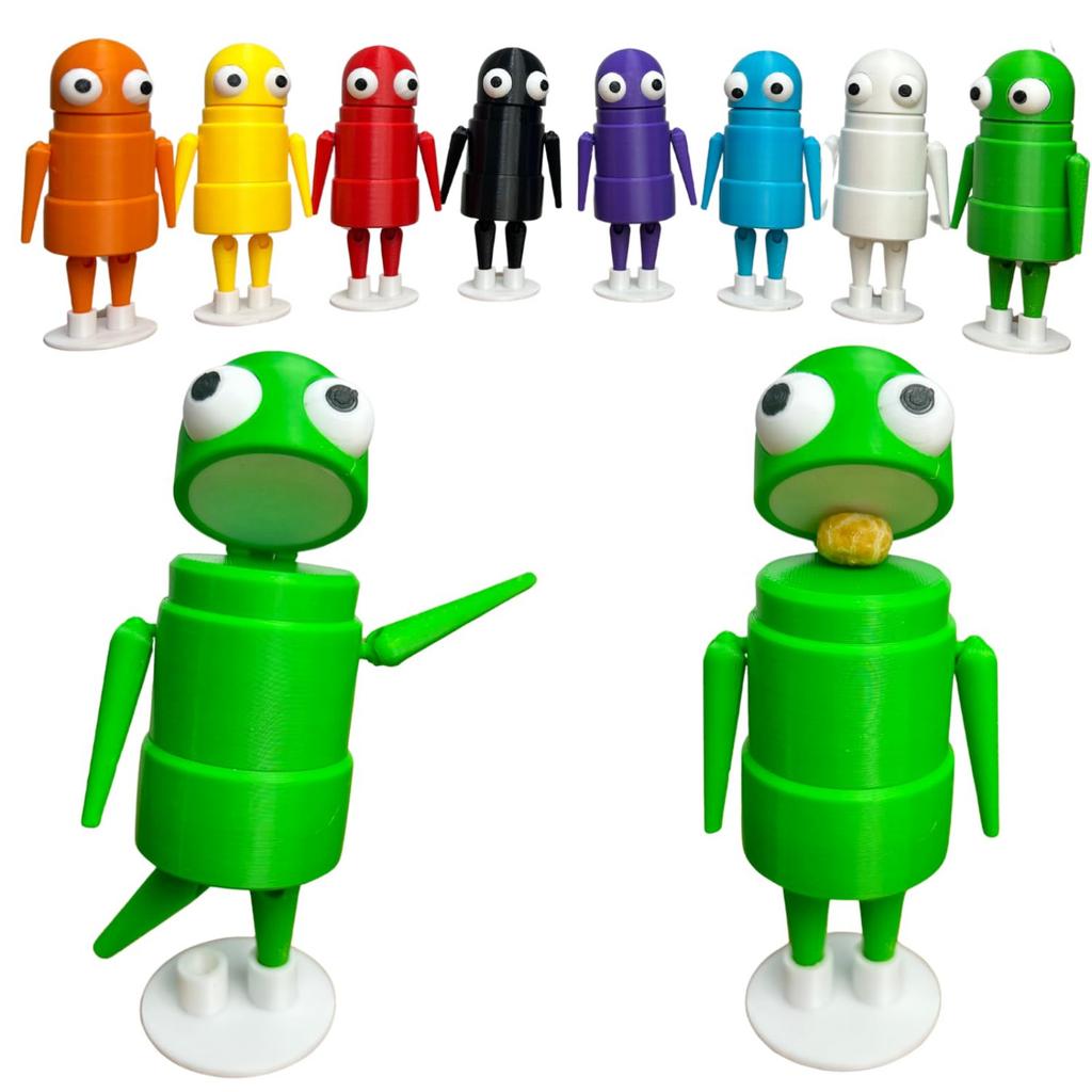 3D-gedruckte Charaktermodelle, Horror-Spiel, bewegliche Sammlermodelle, geeignet für Fan-Geschenke