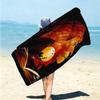 1Pc Lion Cub Explores Jungle Beach Towel Microfiber Beach Towel Thin Absorbent For Beach Swimming Yoga Bath Sports 0917269