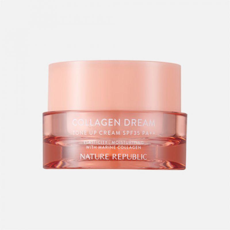 

[NATURE REPUBLIC] Collagen Dream 50 All-in-One Radiance Tone Up Cream SPF35 PA ++ 50 мл.