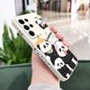 Panda House Phone Case For Samsung Galaxy S24 S23 S22 S21 S20 S10 S10E Ultra Plus FE Note 20 Ultra 10 Plus Cover