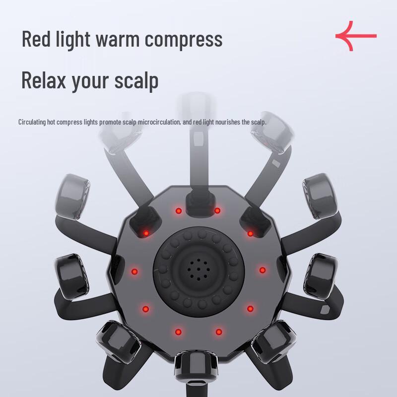 MZ Electric Octopus Scalp Head Massager