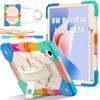 Stand Armor Case for Huawei MatePad 11.5 S 2025 2024 SLG-W50 SLG-W10 TGR-W09 360 Rotating Heavy Duty Cover with Shoulder Strap