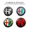4 szt. Naklejki na dekielki piasty kół samochodowych 56 mm Do Alfa Romeo 4C 159 Spider Giulietta Giulia GT Tonale Mito Akcesoria do stylizacji samochodu
