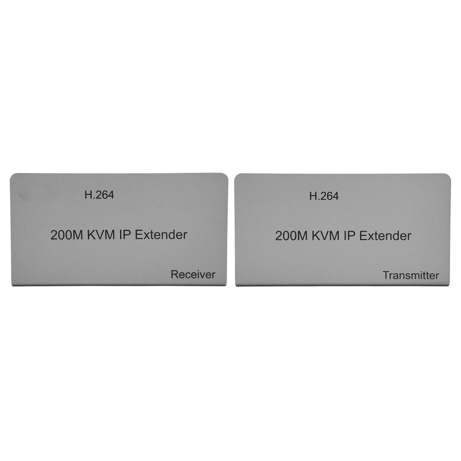 

Интерфейс мультимедиа HD IP Extender 200m Full HD 1080P IR Control Loop Out KVM Network Extender EU Plug