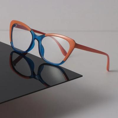 High Quality Luxury Cat Eye Frame Eyeglass Women Men Minimalist Transparent Glasses Cool Clear Lens Frame Glasses Oculos