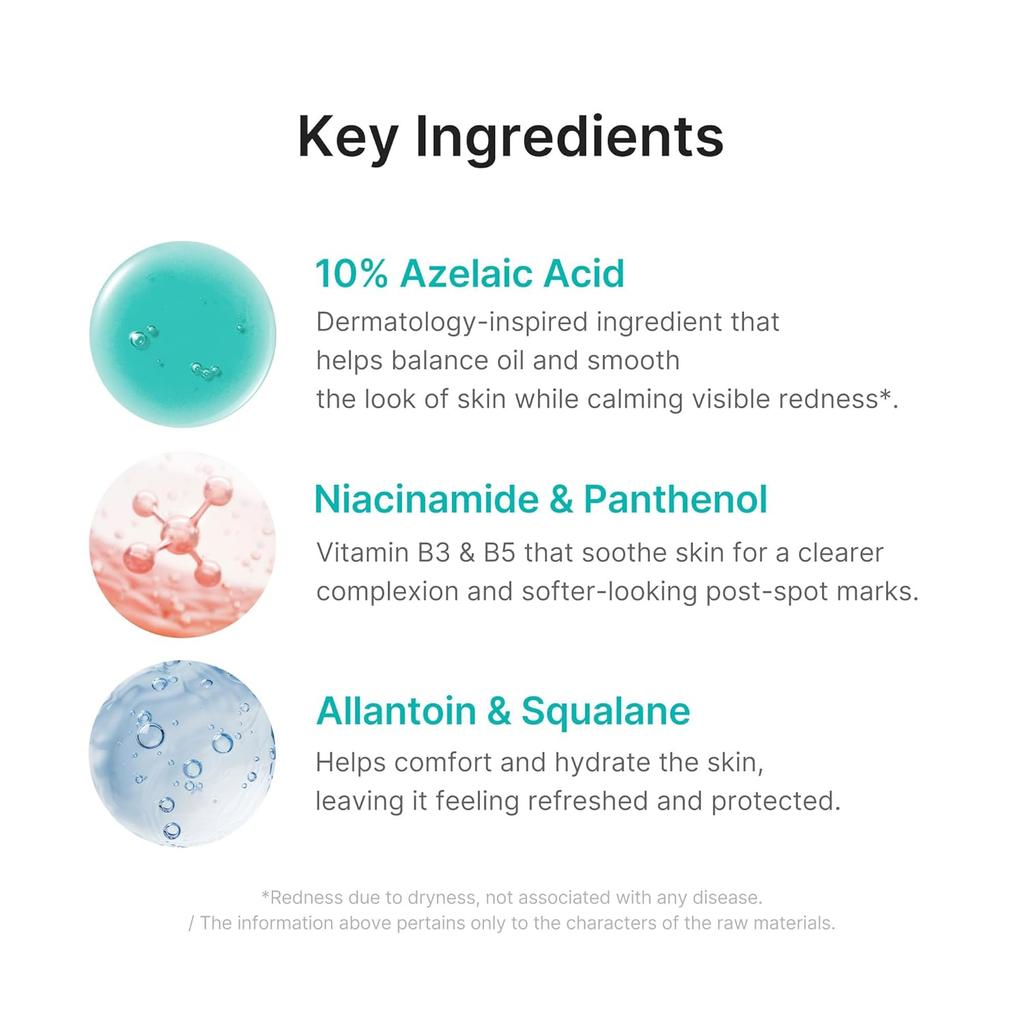 Medicube Azelaino rūgštis 10 BB Raminamasis serumas 30ml