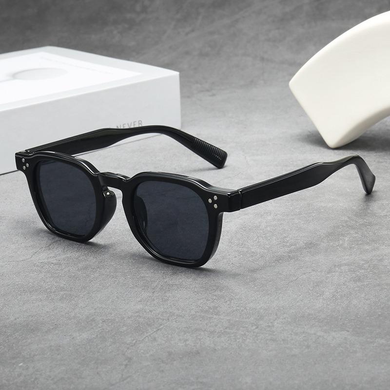 Retro Oval Frame High-end Women's Sunglasses with Sun Protection and UV Protection for Men's Sunglasses
