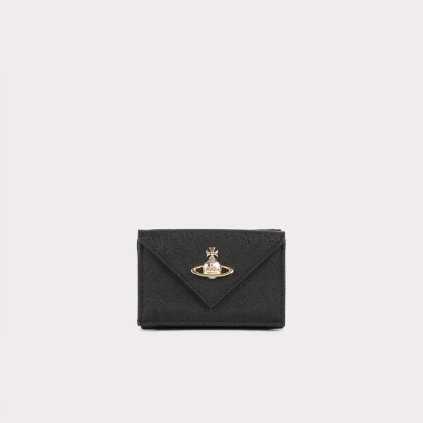 Vivienne Westwood Saffiano Leather Envelope Wallet