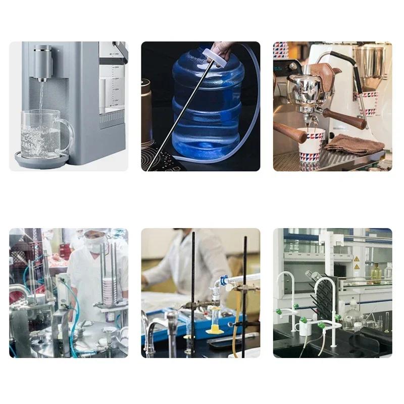 1M Lebensmittelqualität Silikon Gummischlauch Transparent Flexible Silikon Rohr Durchmesser 10mm 11mm 12mm 14mm 16mm 18mm 20mm 30mm 50mm Rohr