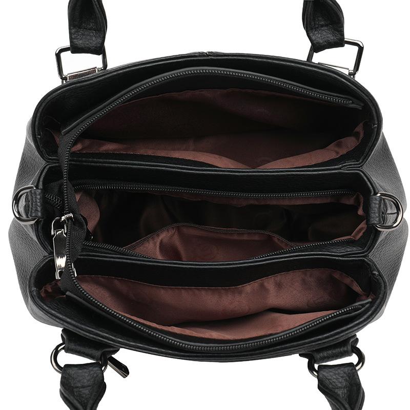 Bag Women 2025 New Niche Mom Bag Gift One Shoulder Crossbody Bag Middle-aged Ladies Multi-layer Commuter Handbag