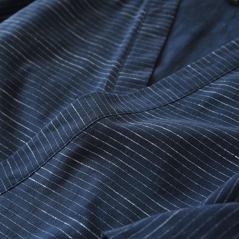 Kimono Pajamas Men's Pajamas Summer Thin Short-sleeved Shorts Cotton Simple Home Service Suit Pantalon Pijama Homber