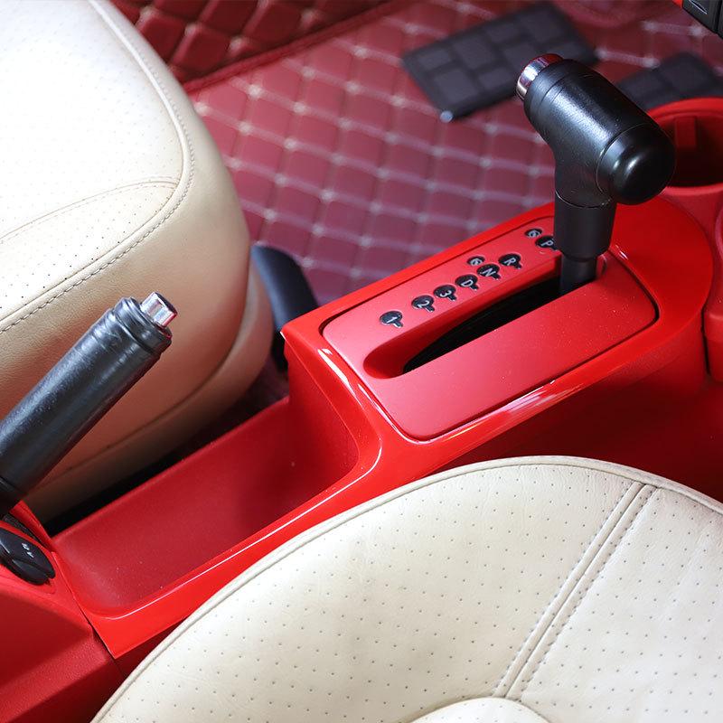 Carbon Fiber Gear Shift & Instrument Panel Sticker for 2001-2012 Volkswagen Beetle