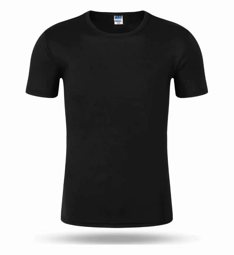Custom Logo Quick-Dry Cotton T-Shirt for Group & Class Uniforms - Short Sleeve for DIY Cultural Activities & Advertising
