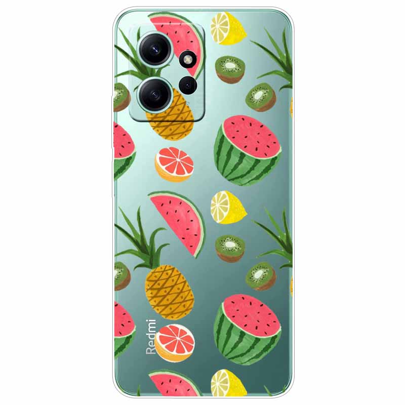 

For Xiaomi Redmi Note 12 4G 2023 Case Global Clear TPU Soft Lovely Cats Silicone Cover for Redmi NOTE 12 Note12 4G Transparent Redmi Note 12 4G
