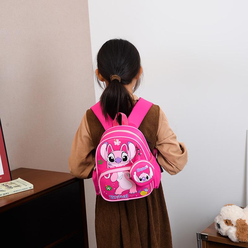 Cartoon Anime Boys And Girls Backpack Small And Lightweight Kindergarten Baby School Bag Children'S Backpack