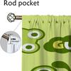 Shades Home Interior Curtains for Living Room Curtain Tulle for Bedroom Halloween Decoration Anti-mosquito Curtains 2 Pieces
