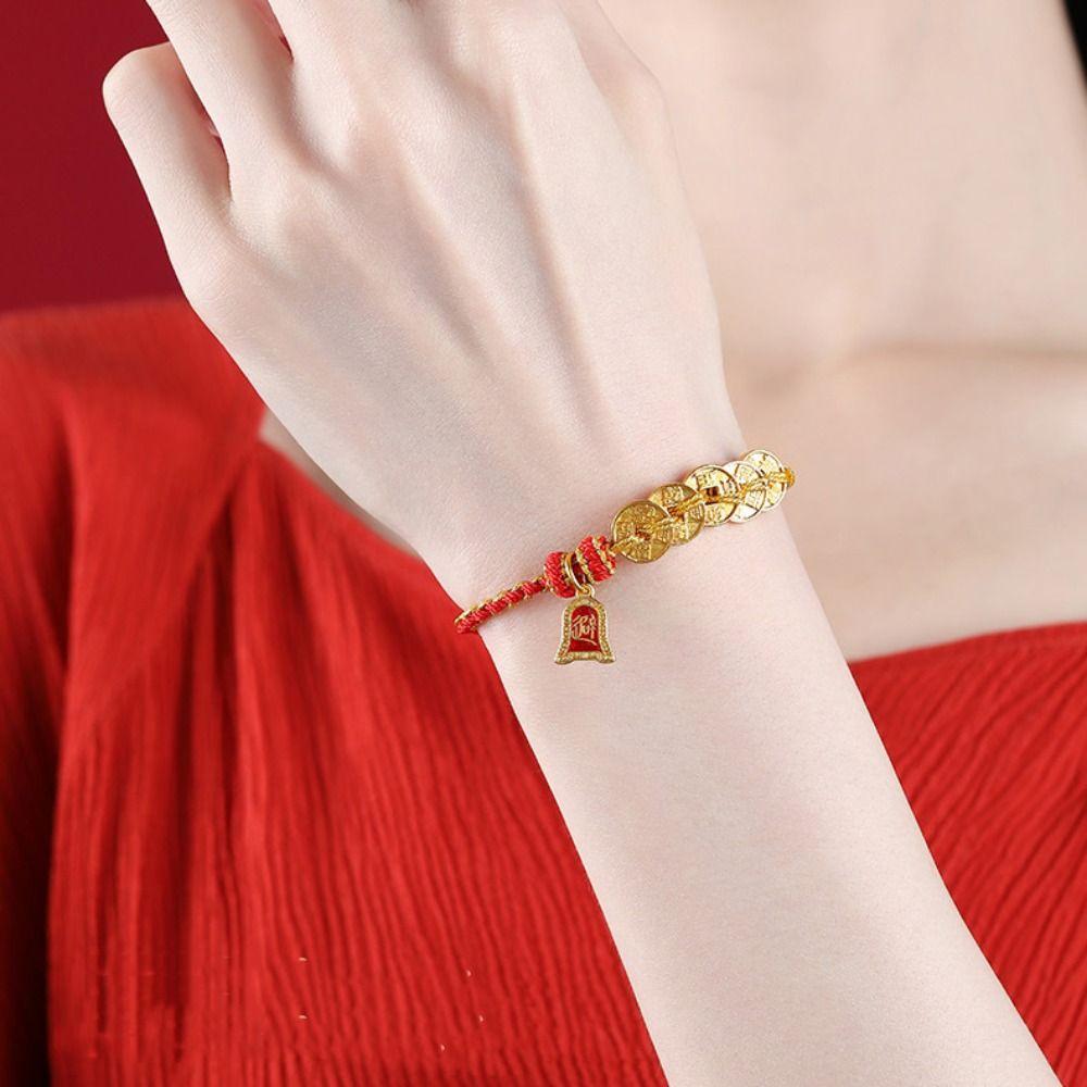 Hand-woven Zodiac Horse Bracelet Year of The Horse Red Handrope Good Lucky Bracelet Decoration