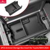 Smabee for Toyota RAV4 2026 Car Center Console Armrest Double-layer Tray Organizer Armrest Storage Box Ert Accessories