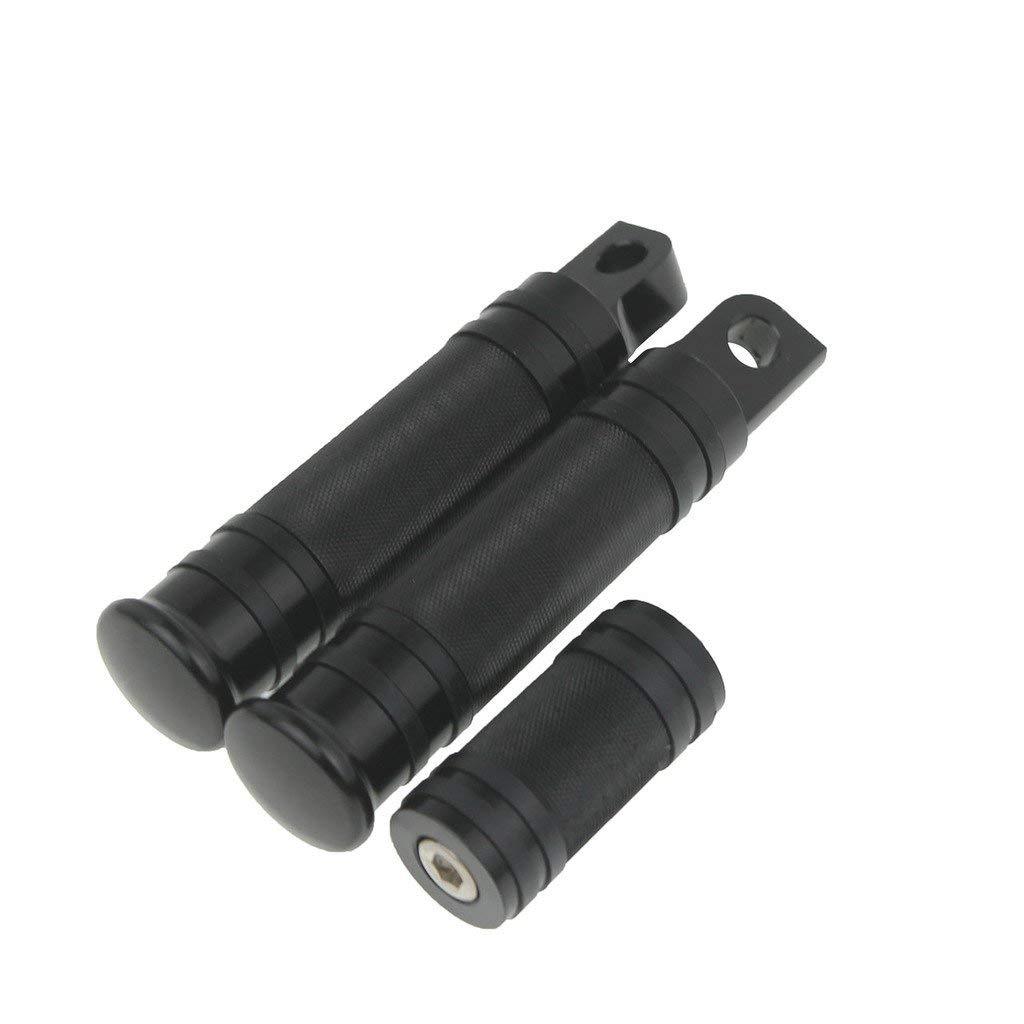 

HDBUBALUS Motorcycle Motorcycle Foot Pegs Foot Pedals Shifter Pegs Set CNC Aluminum Black for Harley Sportster чёрный